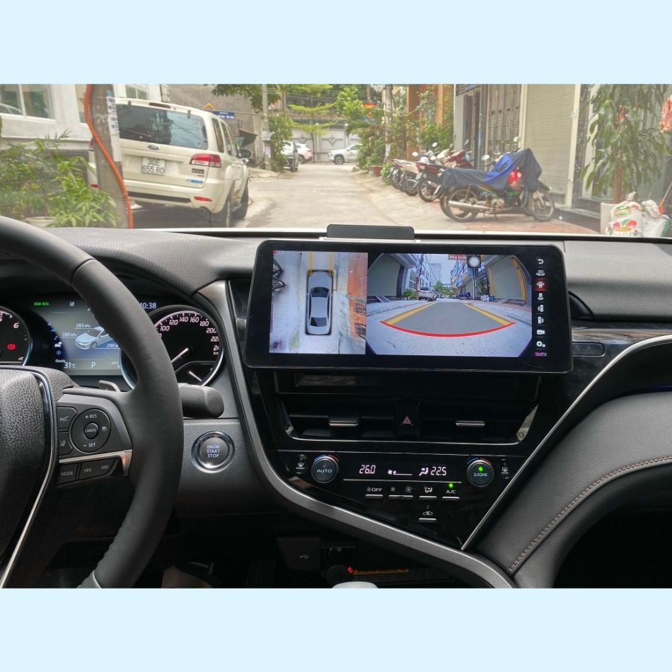Album Ảnh Lắp Đặt Màn Hình Android Camry - Ảnh 4