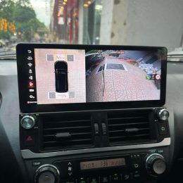 Album ảnh lắp đặt màn hình android xe Toyota Prado - Ảnh 3