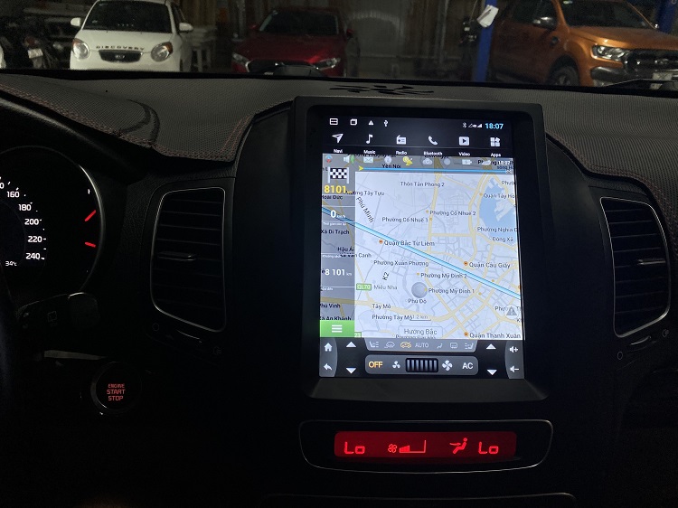Màn hình Tesla cho xe Kia Sorento 2014-2018 - Ảnh 6