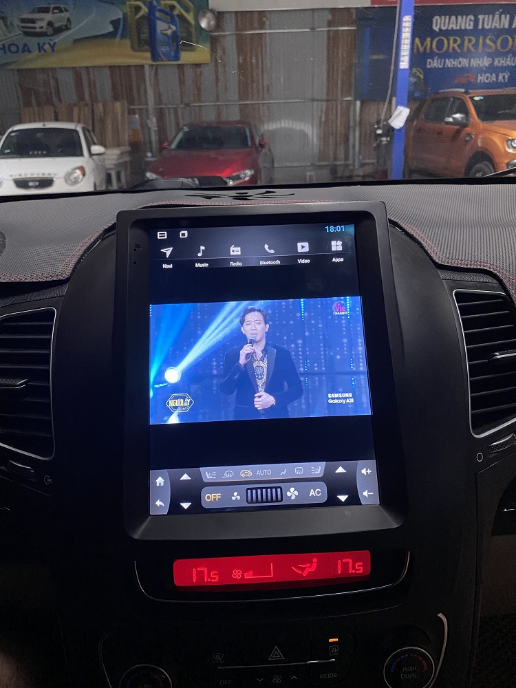 Màn hình Tesla cho xe Kia Sorento 2014-2018 - Ảnh 4