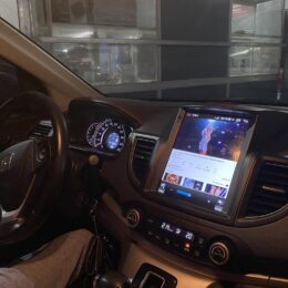 Alternative view of Màn hình Tesla xe Honda CRV 2012-2016