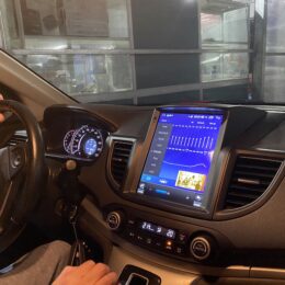 Màn hình Tesla xe Honda CRV 2012-2016 - Ảnh 7