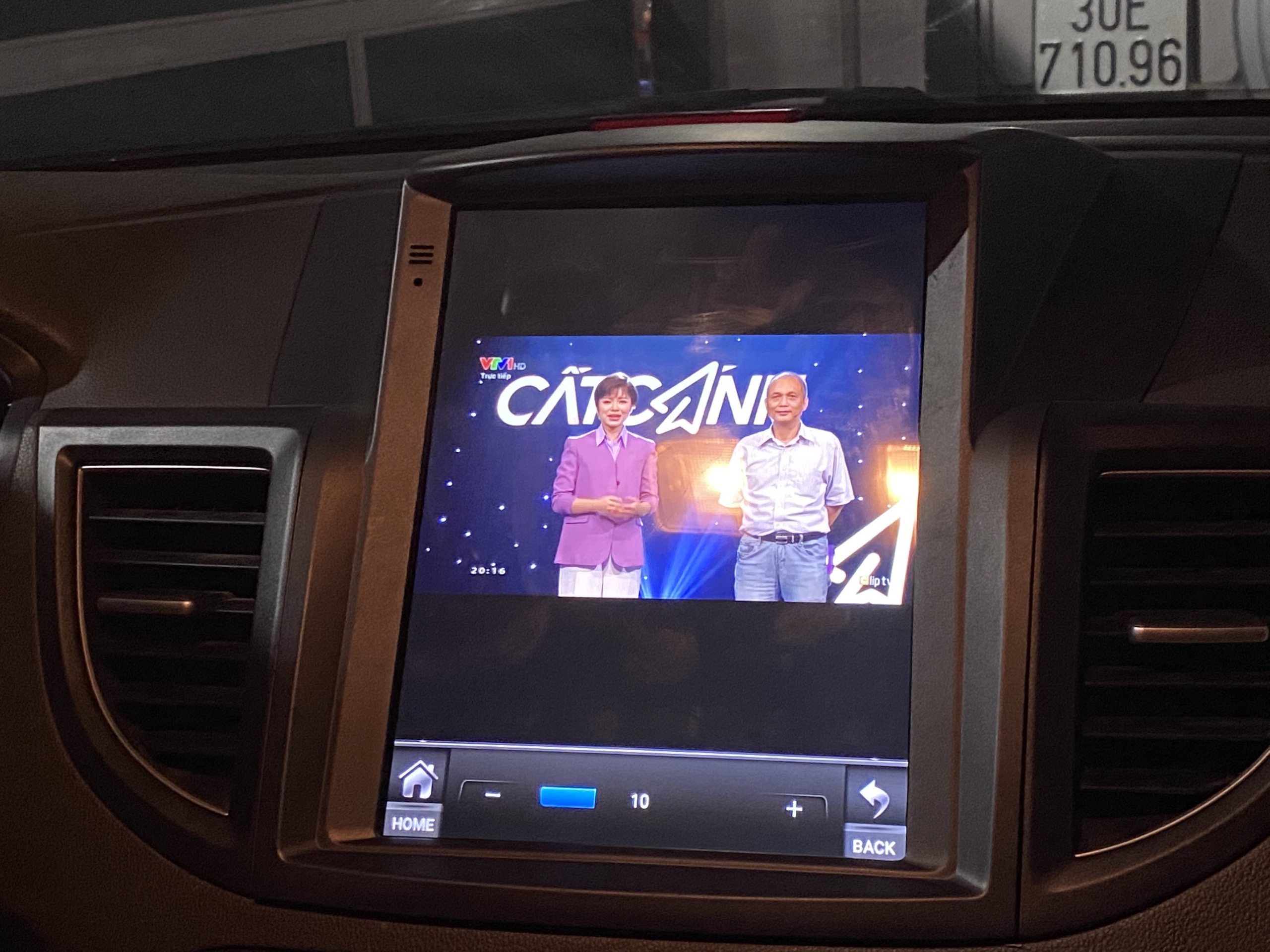 Màn hình Tesla xe Honda CRV 2012-2016 - Ảnh 6