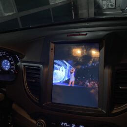 Màn hình Tesla xe Honda CRV 2012-2016 - Ảnh 3