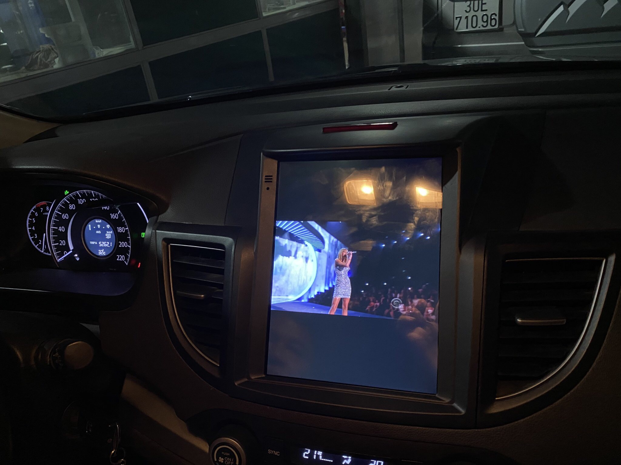 Màn hình Tesla xe Honda CRV 2012-2016 - Ảnh 3