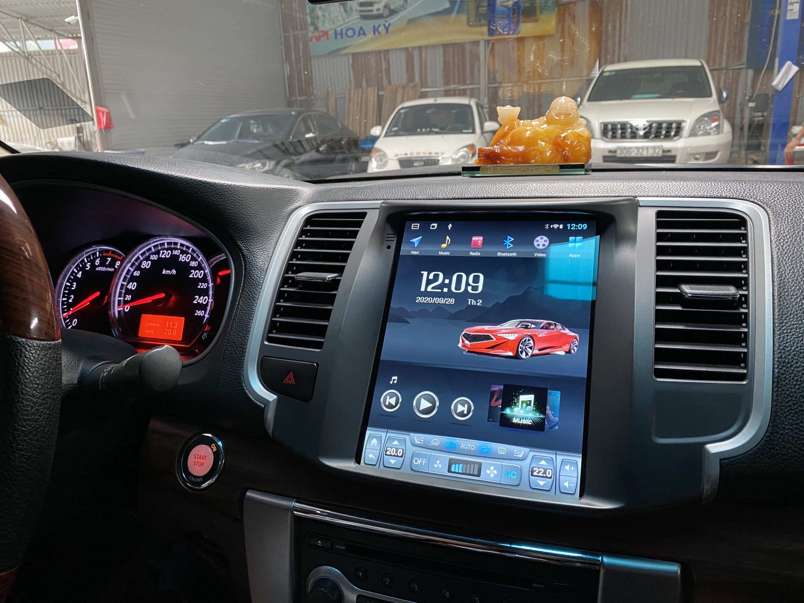 Màn hình Tesla xe Nissan Teana 2008-2012 (Bản TB)