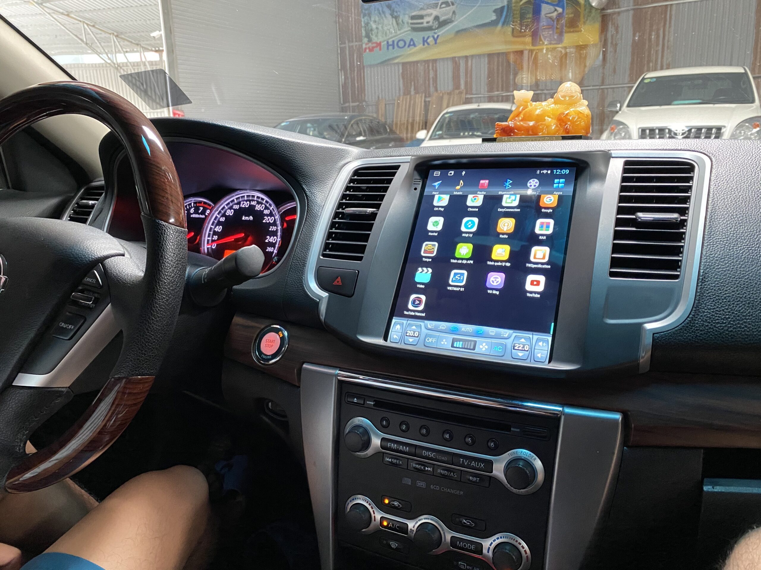 Màn hình Tesla xe Nissan Teana 2008-2012 (Bản TB) - Ảnh 2