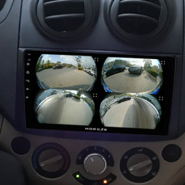 Alternative view of Màn hình android xe Chevrolet Aveo 2006-2019