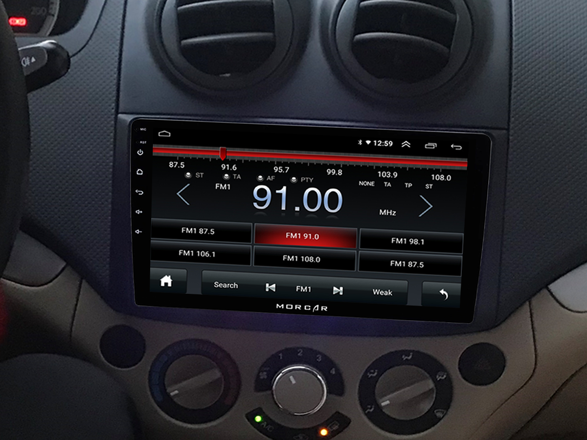 Màn hình android xe Chevrolet Aveo 2006-2019 - Ảnh 7