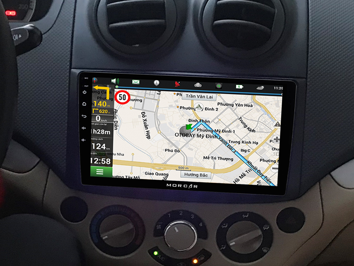 Màn hình android xe Chevrolet Aveo 2006-2019 - Ảnh 6