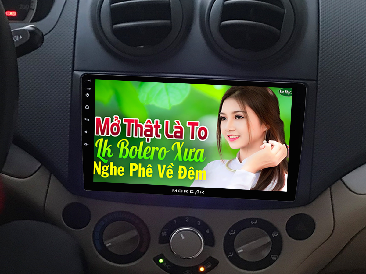 Màn hình android xe Chevrolet Aveo 2006-2019 - Ảnh 4