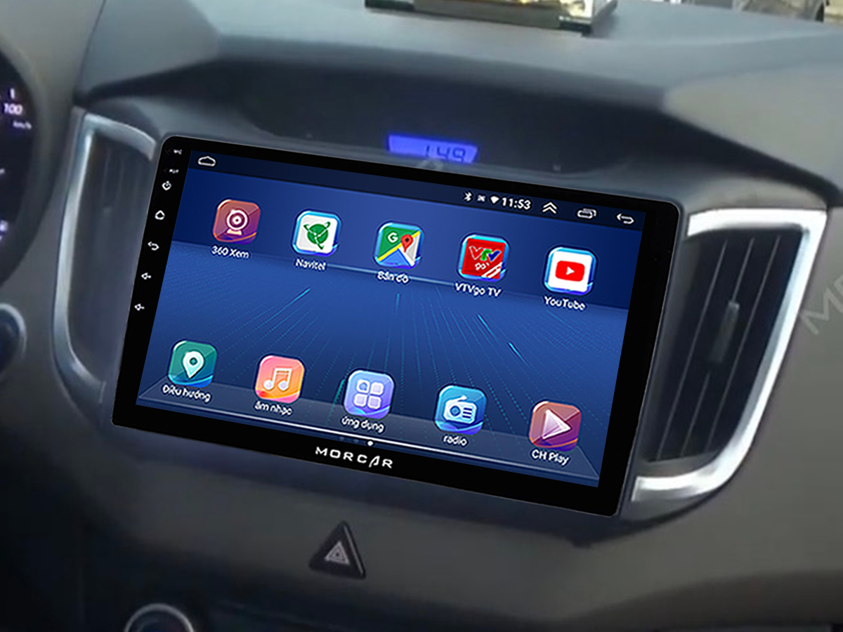 Màn hình android xe Hyundai Creta - Ảnh 3