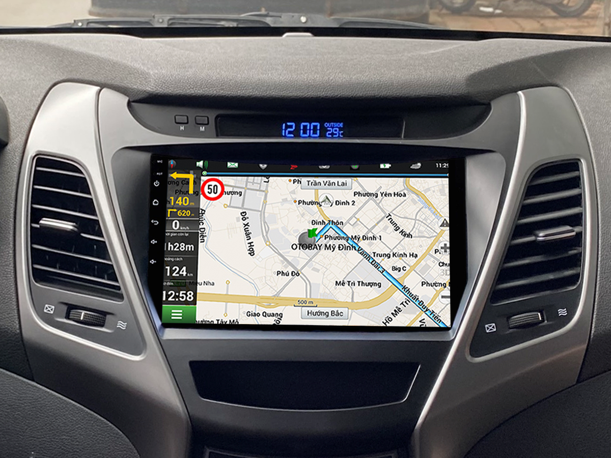 Màn hình android xe Hyundai Elantra - Ảnh 6