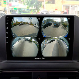 Alternative view of Màn hình android xe Hyundai Kona