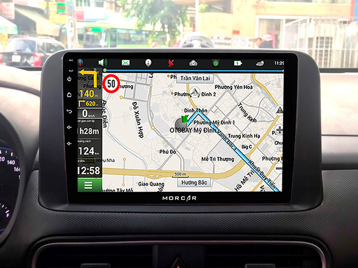 Màn hình android xe Hyundai Kona - Ảnh 6