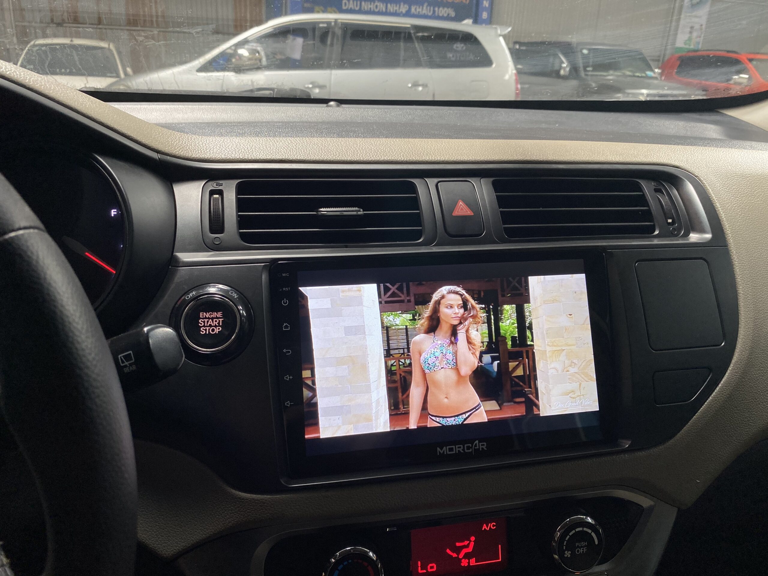 Màn hình android xe Kia Rio