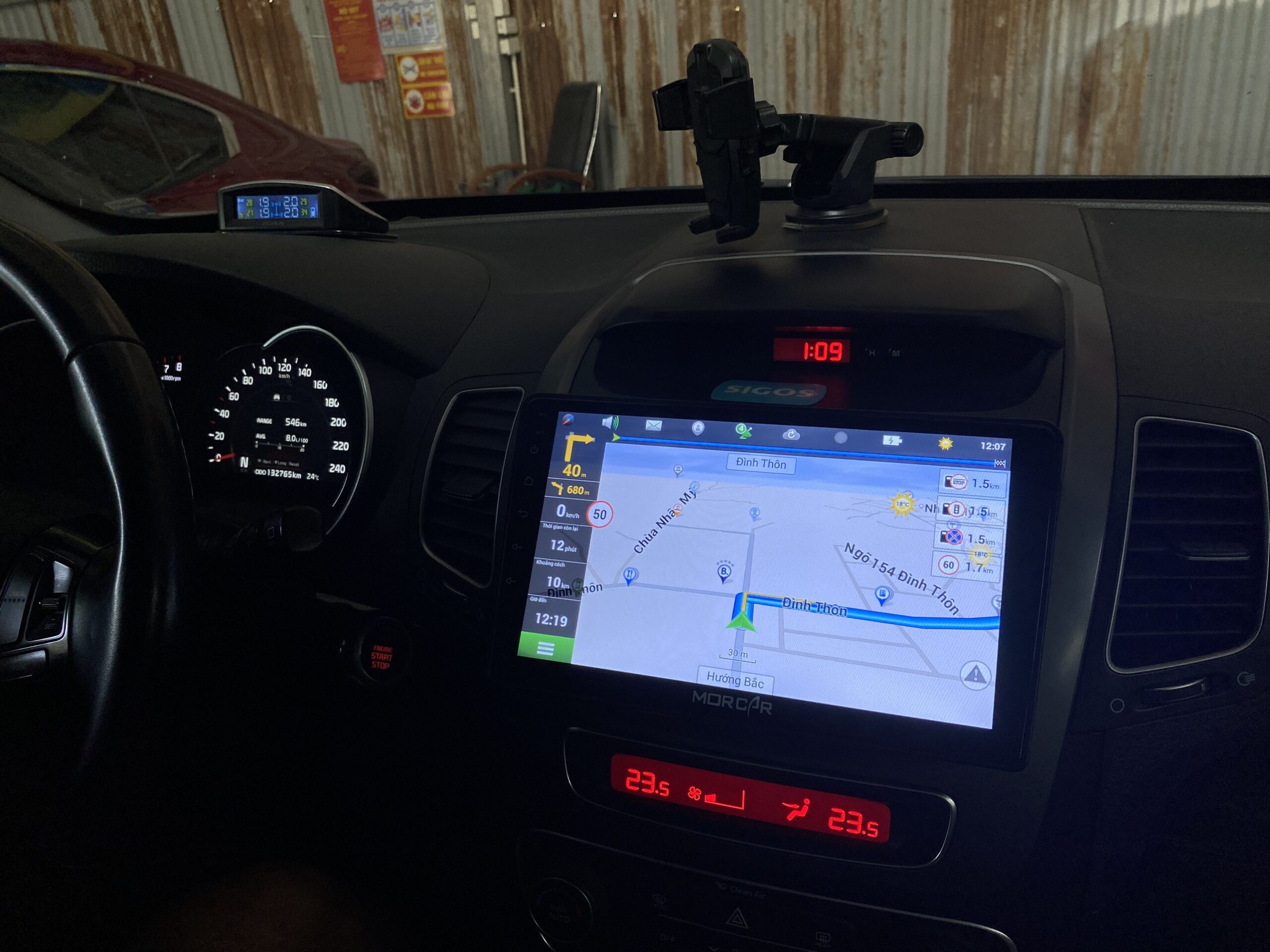 Màn hình android xe Kia Sorento 2014-2018 - Ảnh 4